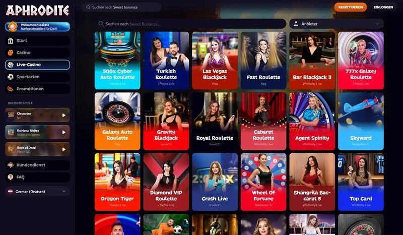 Aphrodite Casino France : bonus, promotions et tours gratuits